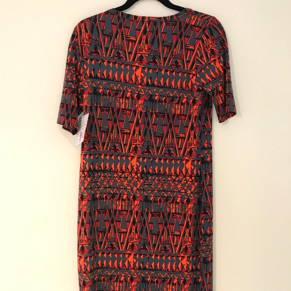 LuLaRoe Julia Patterned Dress / M Medium / NWT
